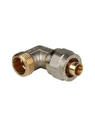 Уголок STOUT 16х1/2"Н обжимной, для металлопластиковых труб, SFS-0006-001216 — миниатюра 1