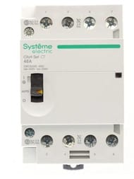 Контактор Systeme Electric City9 Set 4P 4НО 40A AC 400В-230В C9C32440