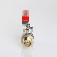 Кран шаровый 1"ВН VALTEC BASE красная ручка VT.215.N.06