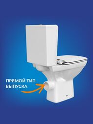 ������ Cersanit CARINA Clean On (660�350�780) ������������,������� ������ �/�KO-CAR011-3/5-COn-S-DL