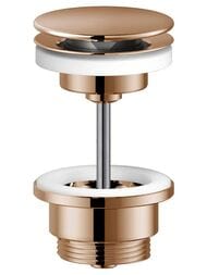 Донный клапан NOBILI нажимной, G1 1/4", красное золото AV00110/11RCP