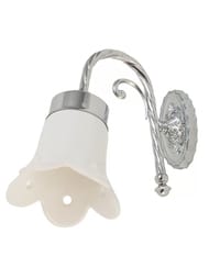 Migliore Edera Светильник настенный, керамика, хром ML.EDR-60.330.CR