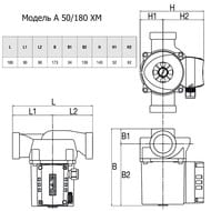 ����� �������������� DAB A 50/180 XM  505802041