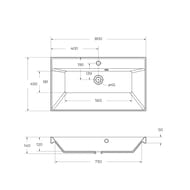 ���������� ��������� Belbagno (800�455�145) ���. ������, ������ ������� BB800/450-LV-ART-AST-NERO