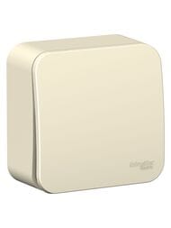 Выключатель Systeme Electric BLANCA 1-клавишный наружный сх.1 изол.пл. 10A 250B молочный BLNVA101012