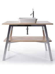 Раковина DURAVIT CAPE COD 460х460 антигрязевое покр., отв. под смес., б/перелива 23404600001