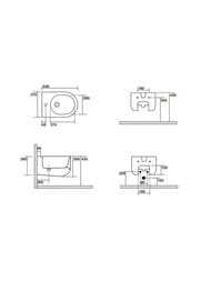 ���� ��������� Kerasan Flo 312301 540�370�300 � ���������� ��� ���������, ������, ����� ������