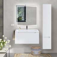 ����� ��� �������� BelBagno ETNA (795x376x400) ���������, ���� Bianco Lucido ETNA-M-800/380-1C-SO-BL
