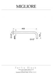 ��������� ��� ���� Migliore Fortis Black 30468 ���������, 400��, ������� �������, ������ �������