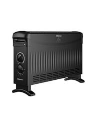Конвектор Thermex Cadorna 2000 Black (325х525х170) до 25 кв.м, 2 кВт, мех.упр, черный