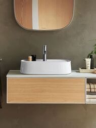 Умывальник накладной Duravit Zencha 550х390мм, без перелива 2374550071