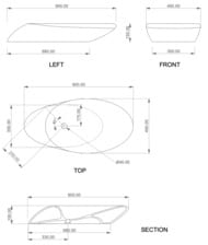 �������� ��������� GSG Touch TOLAV90000 (900�450�150), ����� ���������