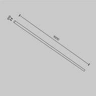 ����������� ��� ������� Maytoni Axity (������) CA001-L1000-BS, IP20, ������