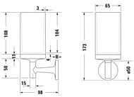 ������ ��� ������ ����� DURAVIT Starck T ���������, ����: ���� 0099311000