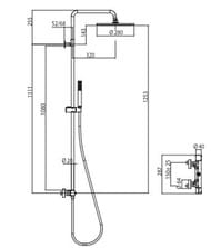������� ������� Bossini Cosmo ���������, ������� ��� 280��, ������ ���, ���� L10092.030