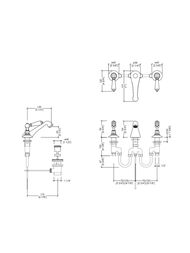 ��������� ��� �������� Devon&Devon Dandy MARF46CR �� 3 ���������, �/�, ����/�������� �����