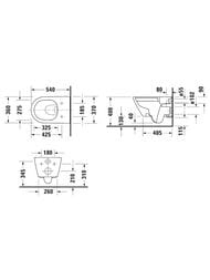 ������ ��������� Duravit D-Neo 370�540�400 ������������, � �������� ���������, ����� 45770900A1