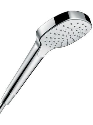 Уценка! Лейка для душа Hansgrohe Croma Select  E 110, 1 функция, белый/хром 26814400