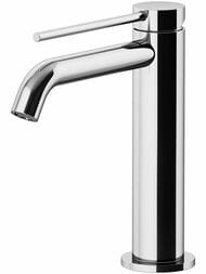 Смеситель GATTONI Circle Two 9144/91СO для раковины, с донным клапаном, хром