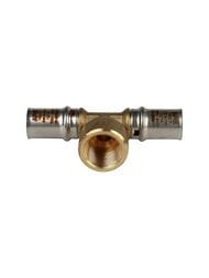 Тройник переходной STOUT 16x1/2"Вx16 для металлопластиковых труб прессовой SFP-0007-001216