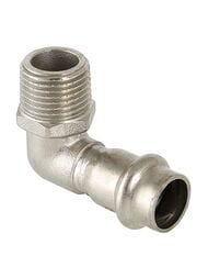 Отвод пресс VALTEC 35х1"Н, 90° нерж. сталь, VTi.953.I.003506