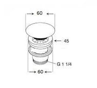 ������ ������ GSG PILTONUNIAR031, �������. 1 1/4, �����. ������, ������� �������