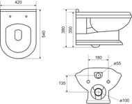 ������ ��������� CEZARES King Palace CZR-163-TH 540�420�380 �������������� ������, ����: �����