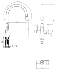 ��������� ��� ����� Lemark COMFORT LM3075C-Gray ������ �����, ����� ��� �������� ����, �����/����