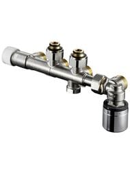 Присоединительная арматура Oventrop Multiblock T-RTL, 3/4"НР, угловой, с вентилем RTL  1184016