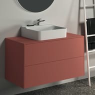 Тумба под раковину Ideal Standard CONCA (1000x505x550) 2 ящика, закат, столешница с вырезом T3942Y3
