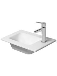 Рукомойник DURAVIT ME by Starck 430х300 отверстие под смеситель, без перелива 0723430041