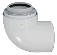 Колено Viessmann LAS 87° 80/125мм, 7194323