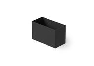 Ванна отдельностоящая Dea Design DD8702 1000 16 (1000х580х750), прямоуг, слив-перел, д/к, черный