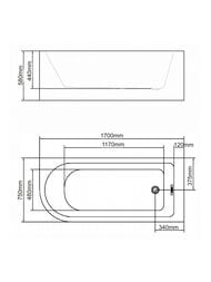 ����� ��������� ��������������� Swedbe Vita 8843 1700�750�580 ����-������� ������, �����