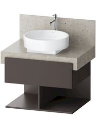 Раковина накладная Duravit Balcoon 550 x 450 DuraShield, белая матовая 241055AC79 — изображение 4