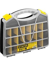 Ящик-органайзер STAYER SPACE-15 (380х310х60) пластиковый,  38038-15_z01