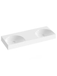 Умывальник двойной RAVAK LITE 1200 (1200х450х100) без отв. под смесит, без перел, белый XJX01312001