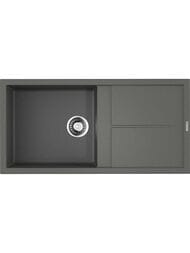 Мойка Omoikiri SUMI 100-PL (1000х500х230) врезная, тетогранит, платина 4993659