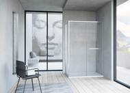 Душевой уголок Vincea Slim Soft 1400x2000x1000 VSR-1SS1014CL прямоугольная xром — миниатюра 2