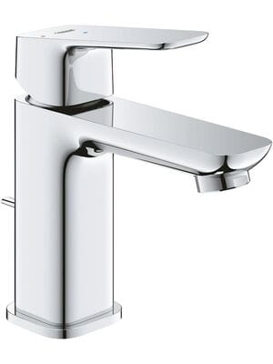 Смеситель для раковины Grohe Cubeo однозахватный, низкий излив 86мм, цвет: хром 1017300000