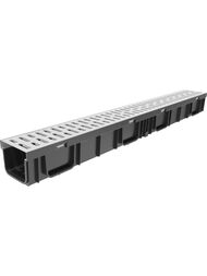 ����� ����������� DN 100 Gidrolica Light � �������� �������� (1000�116�96) (��������)  0806