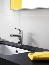 Смеситель Hansgrohe Focus 31607000 для умывальника, фикс.излив, донный клапан, однозахватный, хром — миниатюра 8