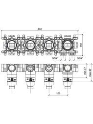 ������������ ����� Almar Modular ���������.��������� �� 3 �����������, ������������� ������������ E176909