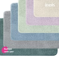 Коврик для ванной комнаты IDDIS Base микрофибра, 70 х 120 см, серый   BSQL02Mi12