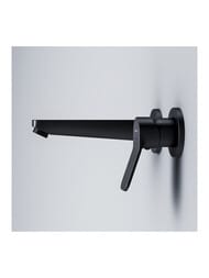 Смеситель AM.PM X-Joy для умывальника, монтируемый в стену, черный  F85A72622