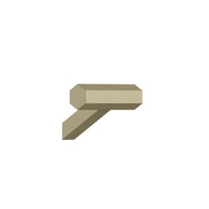 Fantini 94P67808 ������, matt british gold PVD