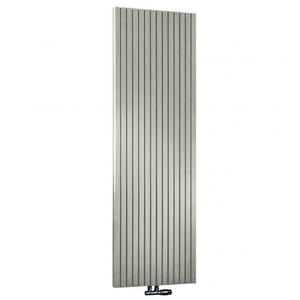 Дизайн-радиатор JAGA Tetra Wall H180 L33, 1504Вт, цвет сатиовый мат. RAL 9016, TETW0.180033.333/MM/S