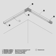 �������� �������� Maytoni Trinity (�������) TRA005EC-31W �����, 1��, �����