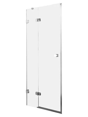 Душевая дверь RAVAK BRILLIANT BSD2-80 B-L (800-815x1950) распаш. левая, стекло,хром+Transparent