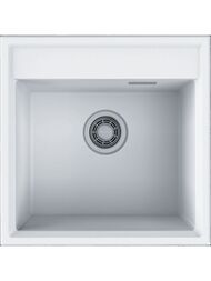 Мойка Omoikiri DAISEN 51 WH (510х510х195) врезная, артгранит, цвет белый 4997304
